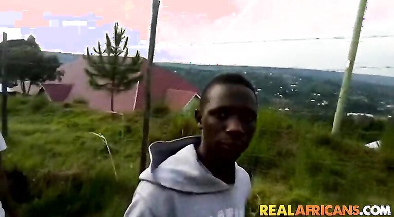 African Amateur Teen Couple Having a Quick Hard Fuck