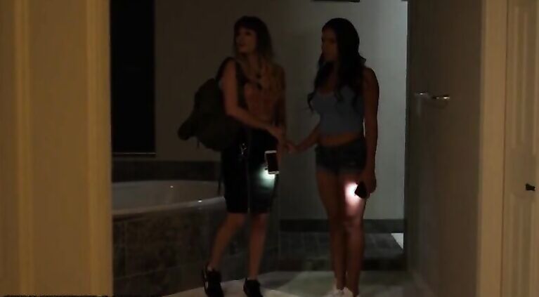 Teen Lesbians Fuck In House They Break Into - GirlfriendsFilms