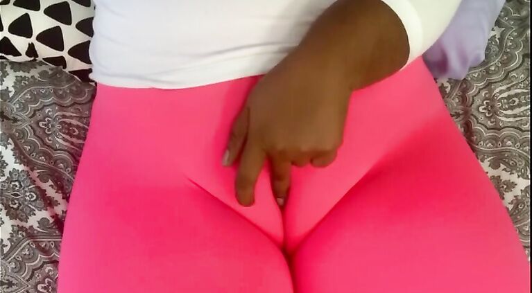 Indian BBW Desi Finger Bangs Herself In Her Gym Clothes POV