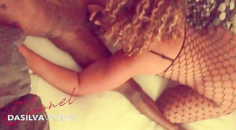 BIG ASS FISHNET BRAZILLIAN BBC POV BLOWJOB BEFORE WORK 1080P