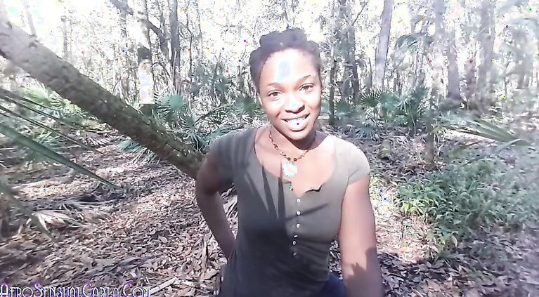 Wild Girl Wooded Squirting Outdoor Masturbation