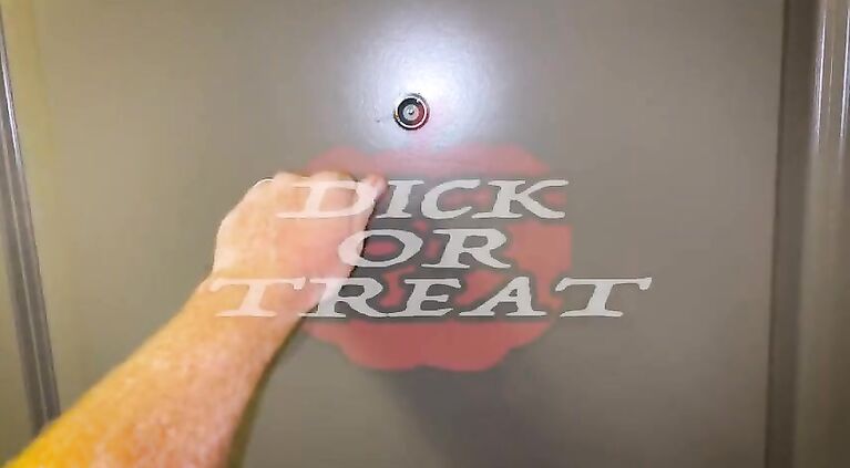 Trick or Treater Fucks Neighbor Girl Next Door - Molly Pills - POV 4K