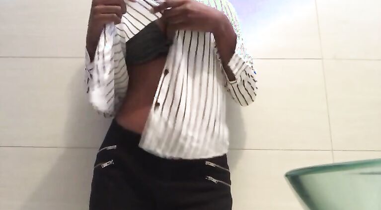 KandieKayne fucks herself in office, boss in other room (ALMOST CAUGHT)