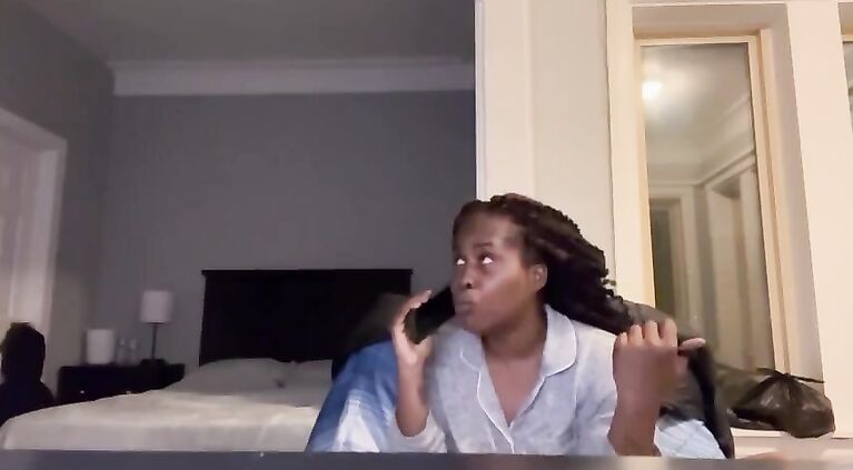 I shut her up real quick