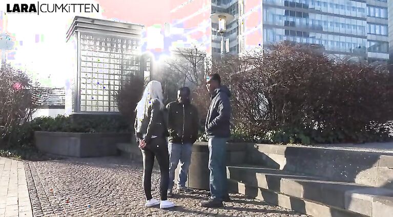 2 Blacks on 1 Blonde | My first threesome with 2 XXL BBC