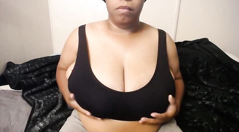 BBW lotion up my tits