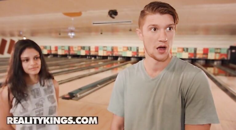 Reality Kings - Smoking hot ebony Julie Kay fucked at the bowling centre