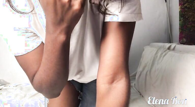 I ripped my jeans. I was so horny I couldn’t wait to take it off