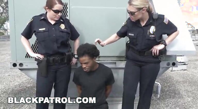 BLACK PATROL - Officers Maggie Green and Joslyn Bust A Black Peeping Tom