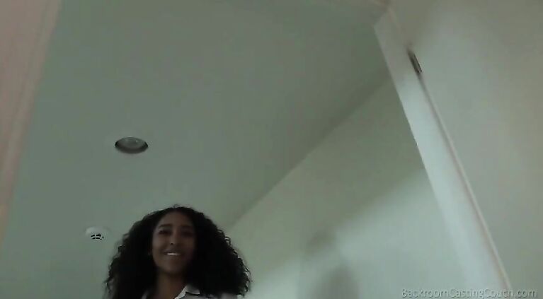 18 yo Black Teen Beauty Annette Pounded On Cam For Audition!