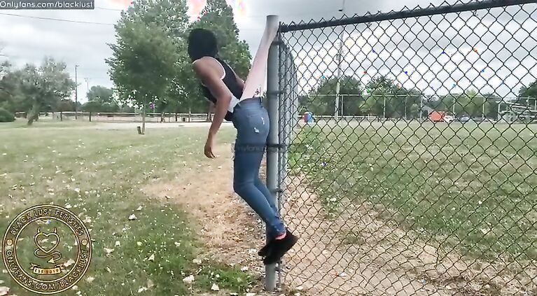 Ebony Hanging Wedgie Teaser