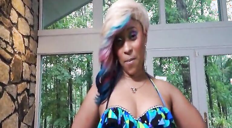 2 Colorful ebonies take hold of BBC MAN!!!
