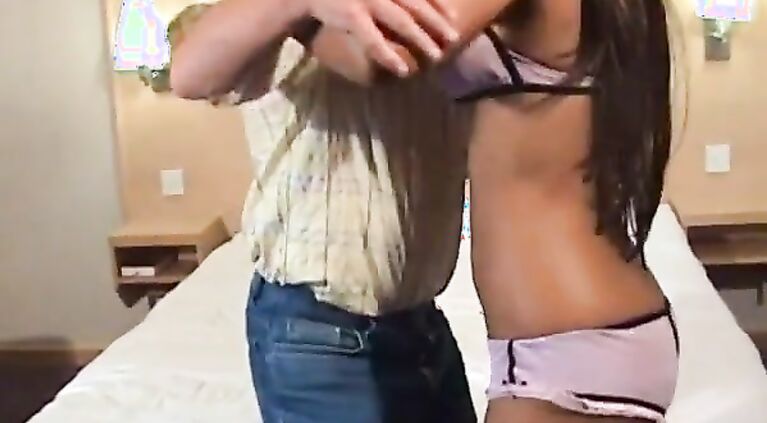 Older white man takes black booty in the face