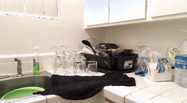 Kitchen Counter CumsShot With BBC Verbal