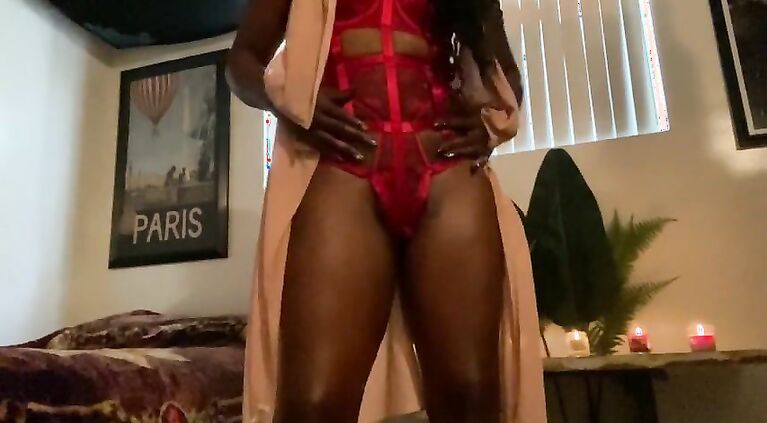 VERBAL MASTURBATION - FINGERING ORGASM AFTER SEXY STRIP TEASE