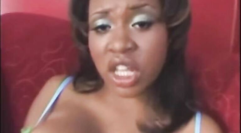 Busty Ebony Gets Her Pussy Licked!